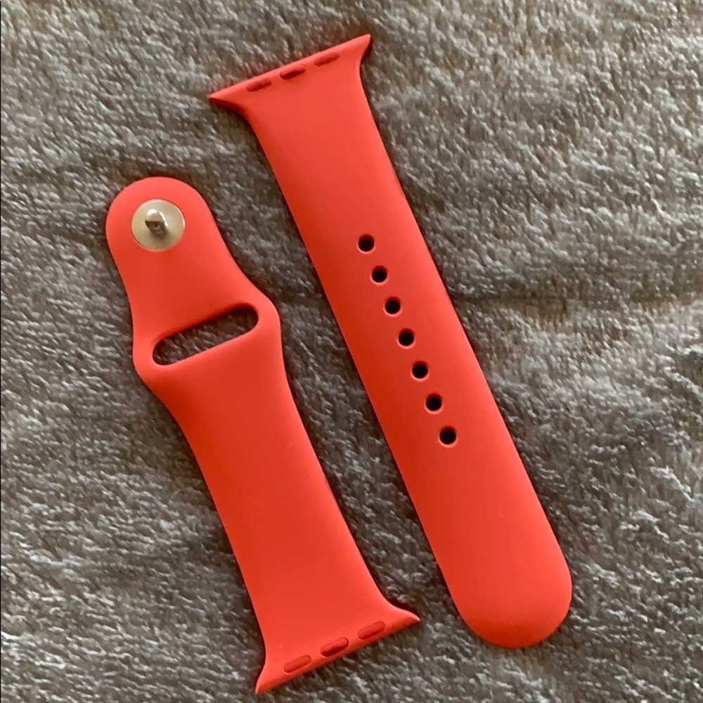 Apple Watch 44mm Coral Band